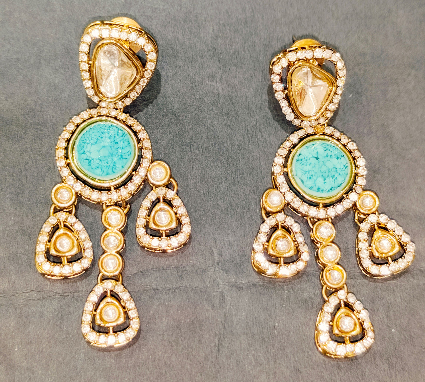 Blue Prisha Jhumki