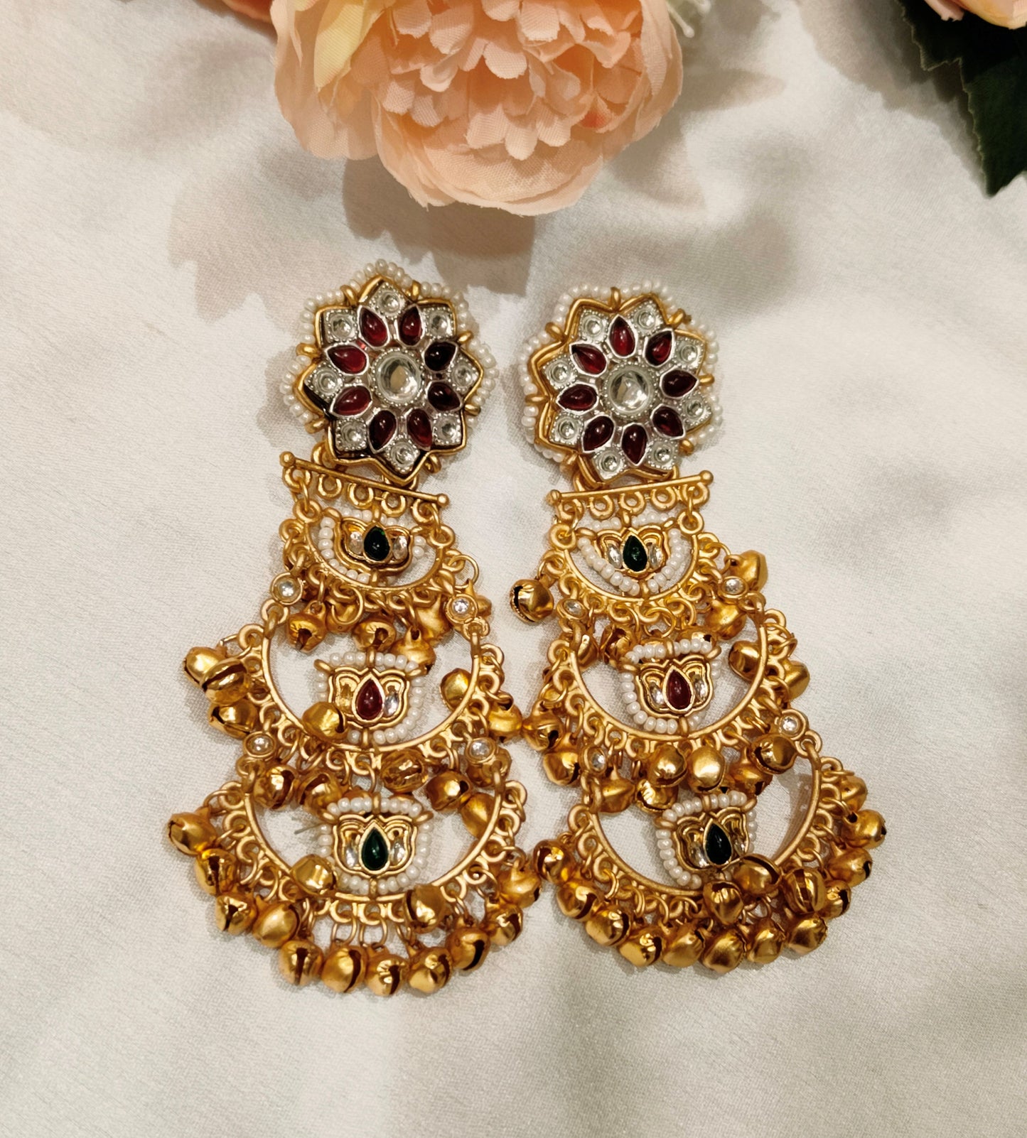Gold RUKHSAAR jhumki