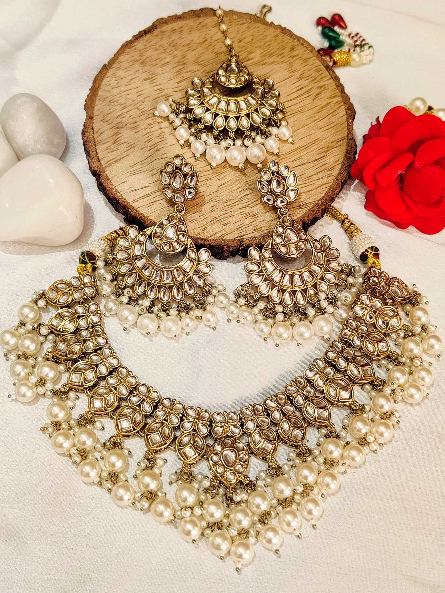Ivory SADHANA Necklace set