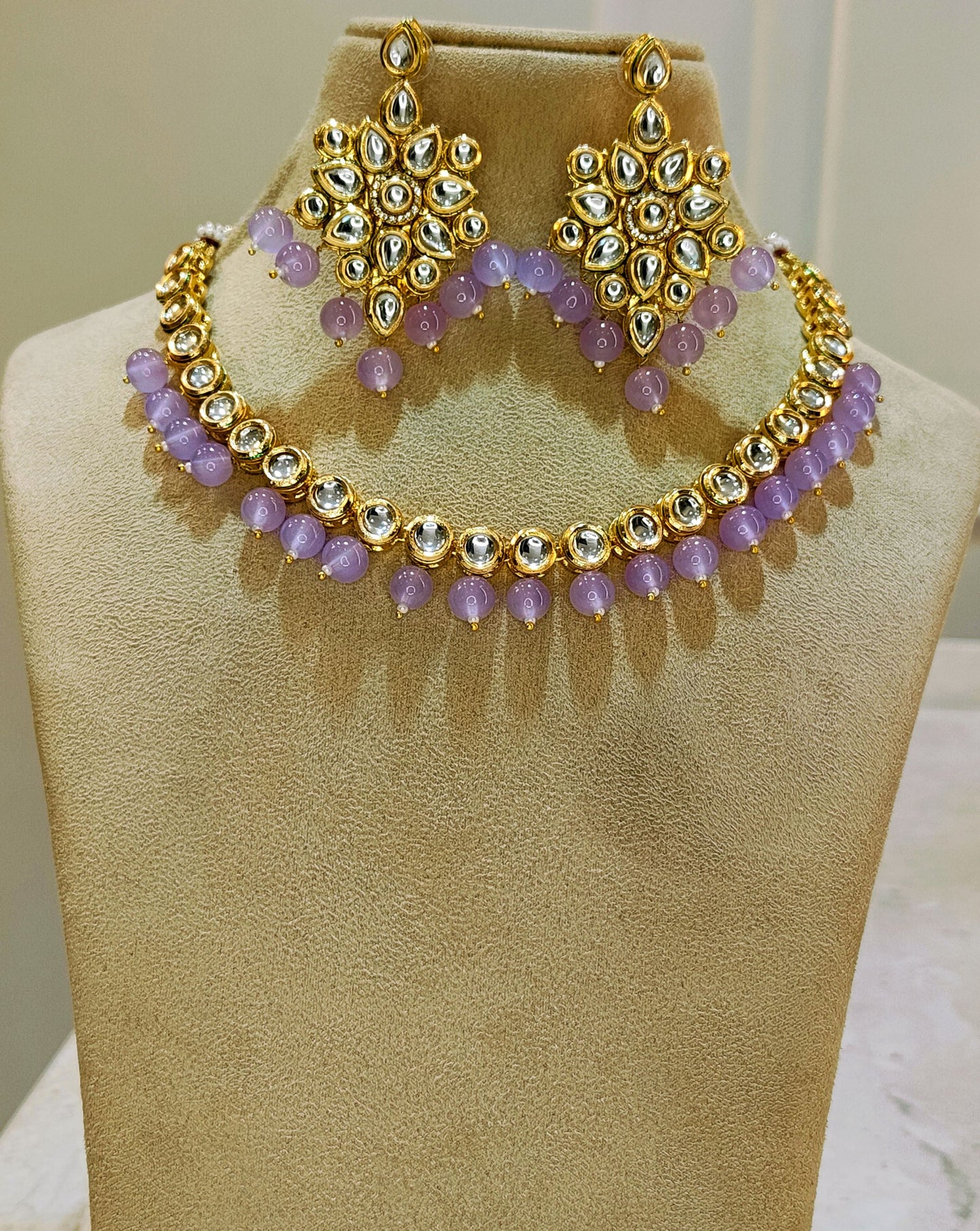 Lavender SUKANYA Necklace set