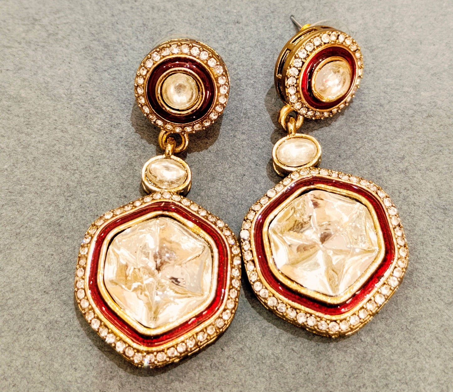 Maroon ALIA jhumki