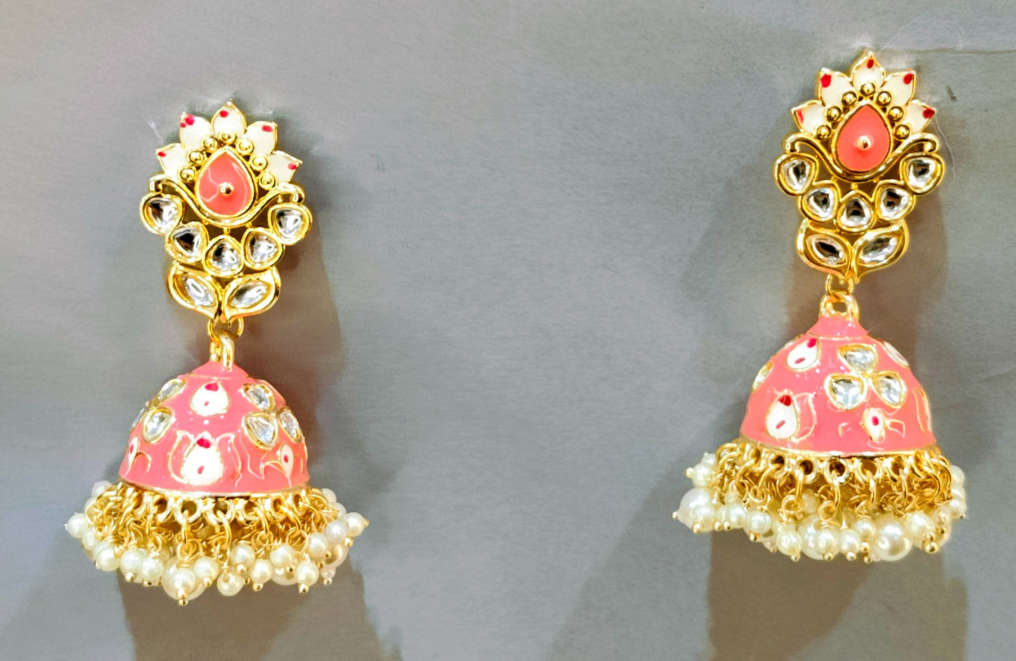 Pink CHITRALEKHA Jhumki