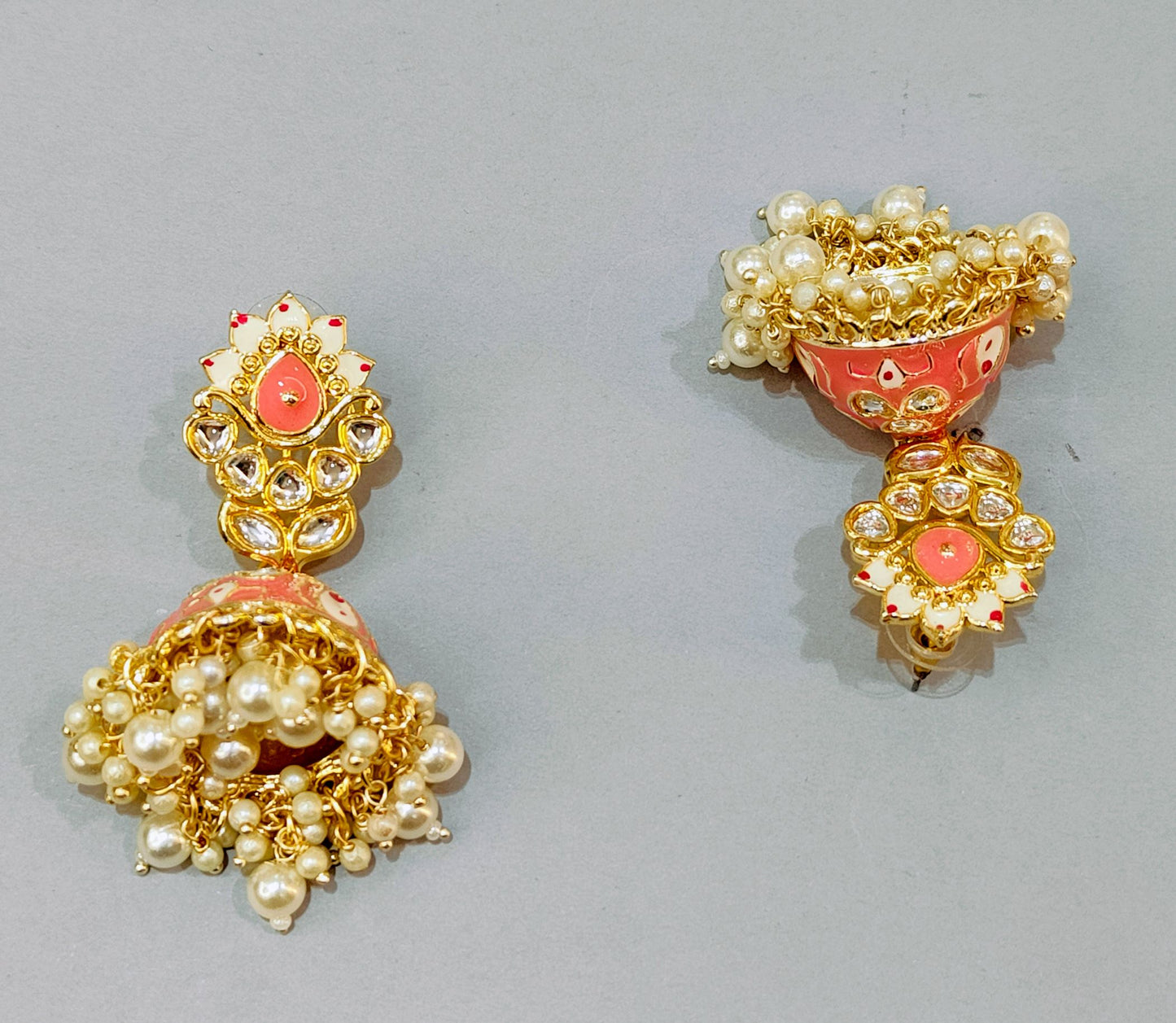 Pink CHITRALEKHA Jhumki