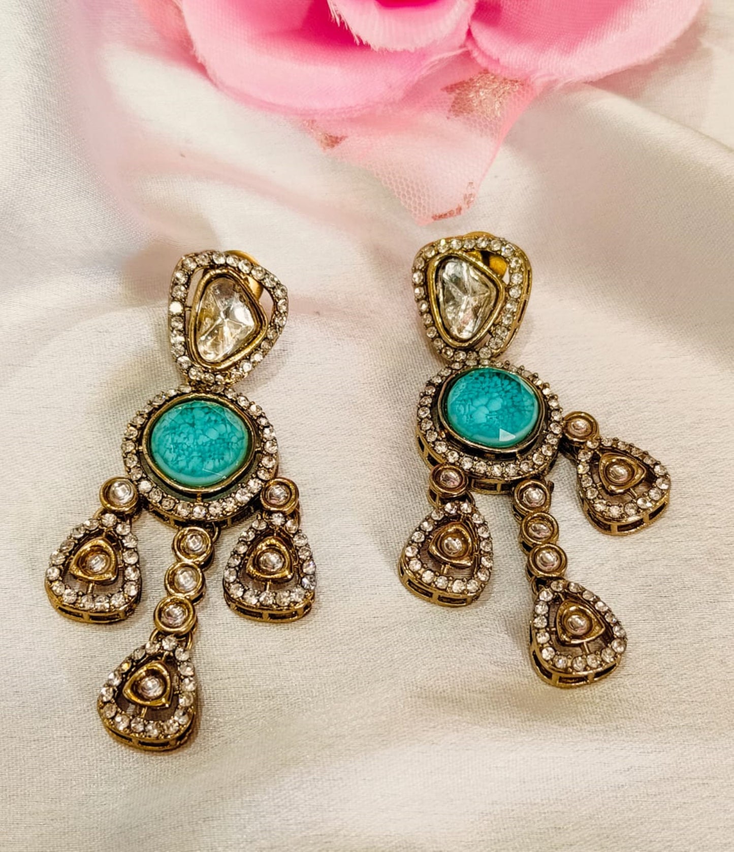 Blue Prisha Jhumki