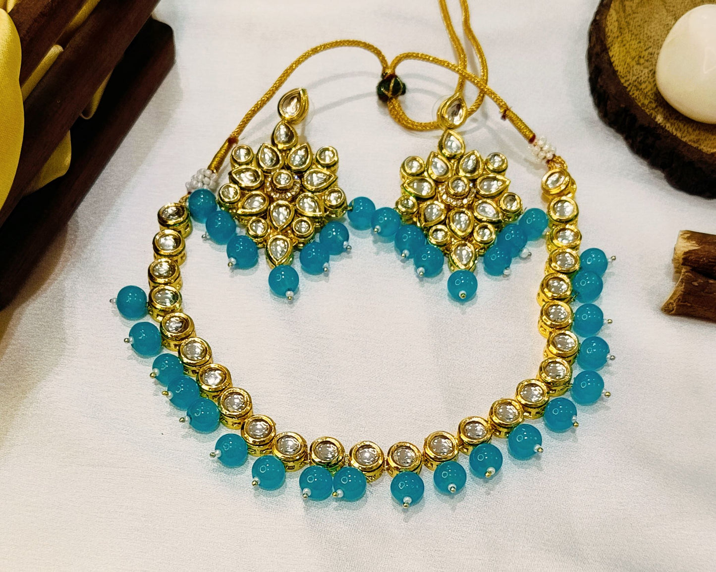Turquoise SUKANYA Necklace Set