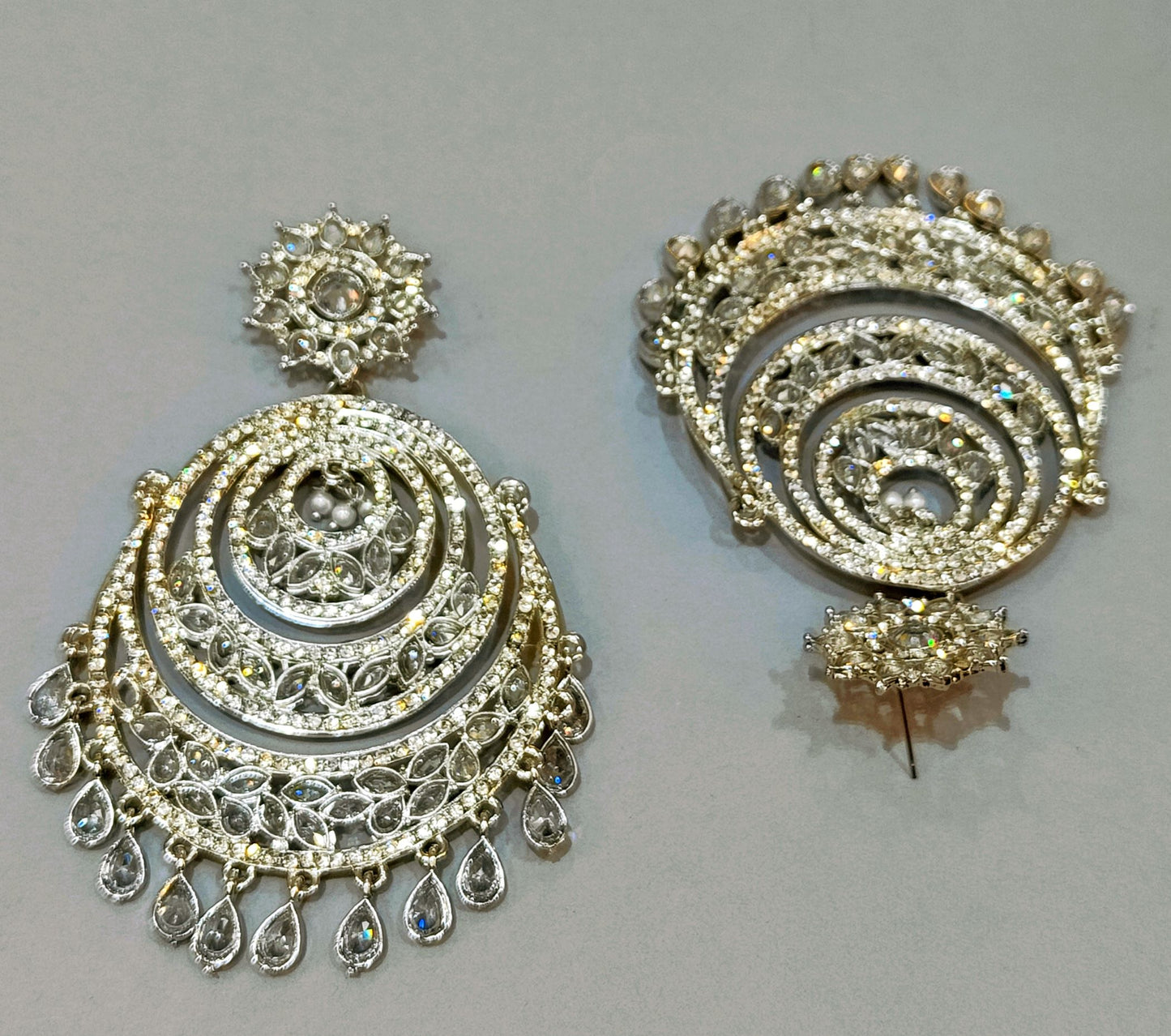 White SAWARIYA Chandbali