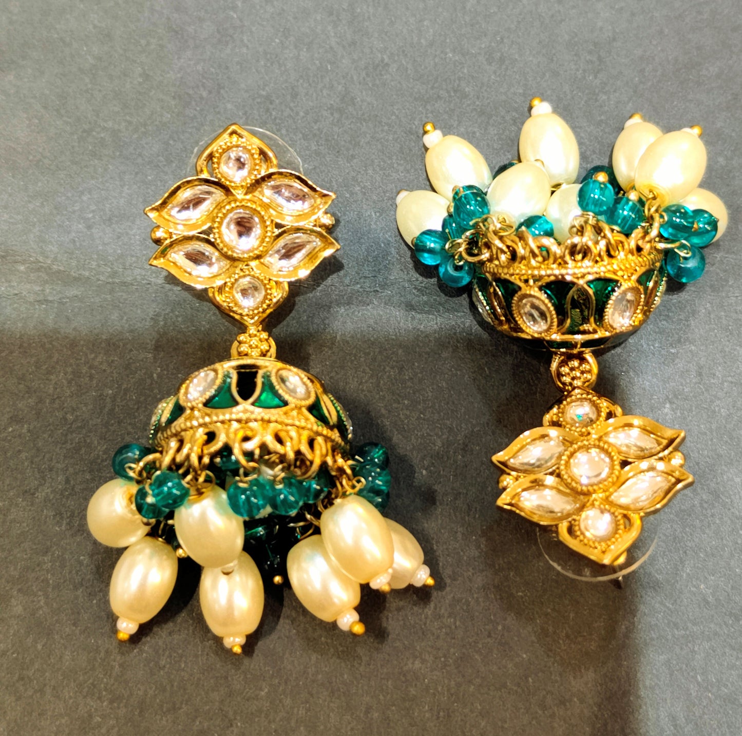 Rama green VEDIKA Jhumki