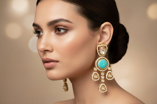 Blue Prisha Jhumki