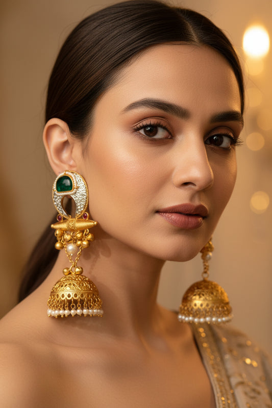 Gold Bahar Jhumki