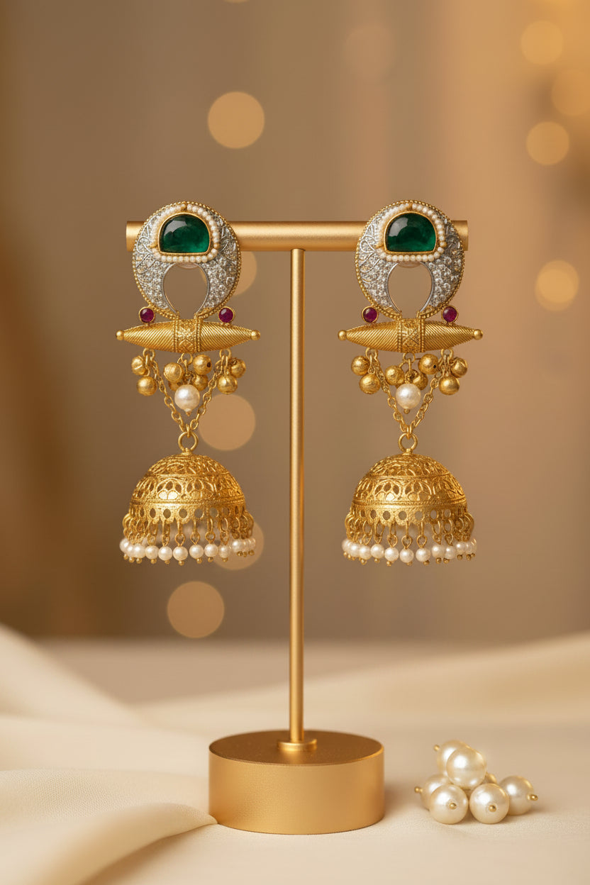 Gold Bahar Jhumki