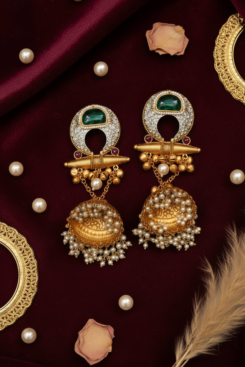 Gold Bahar Jhumki