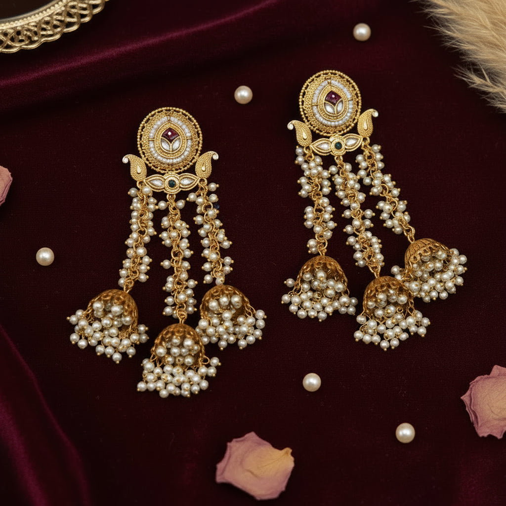 Gold Meher Jhumki