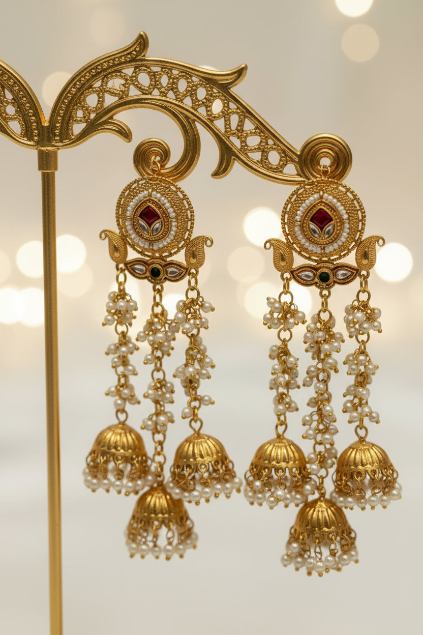 Gold Meher Jhumki