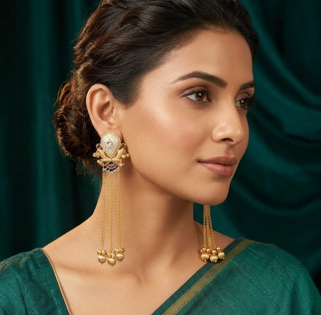 Gold GULNAAR Jhumki