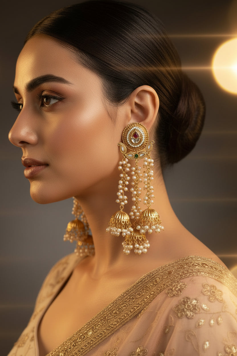 Gold Meher Jhumki