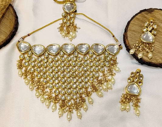Ivory Mauli Choker Necklace set