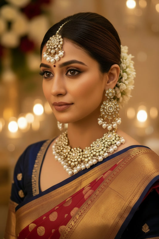 Ivory PRAJAKTA Necklace Set