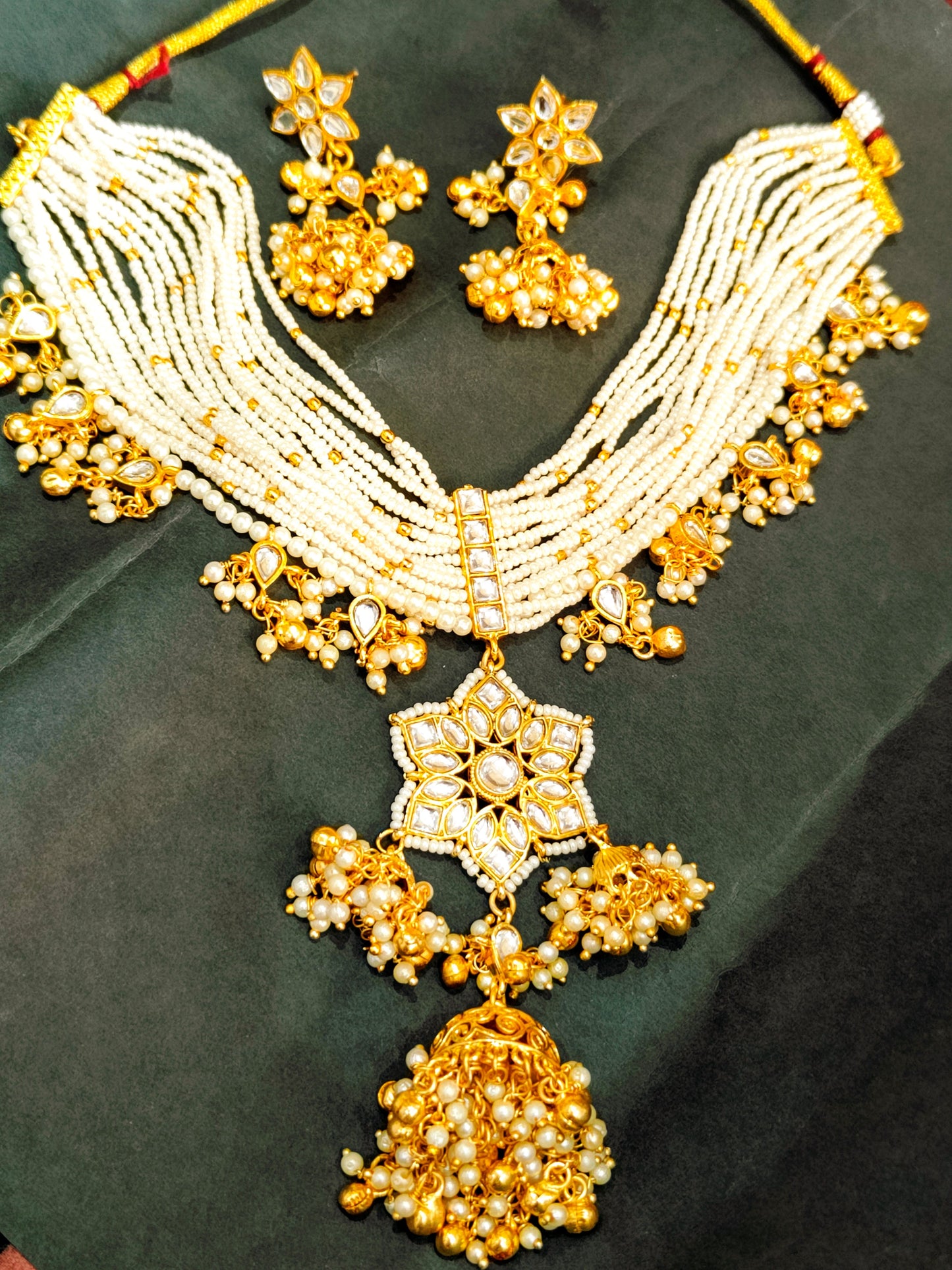 Ivory RUKMINI Necklace set