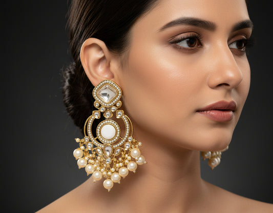 Ivory PRANITA Chandbali