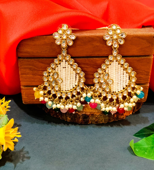MULTICOLOUR JANVI Jhumki