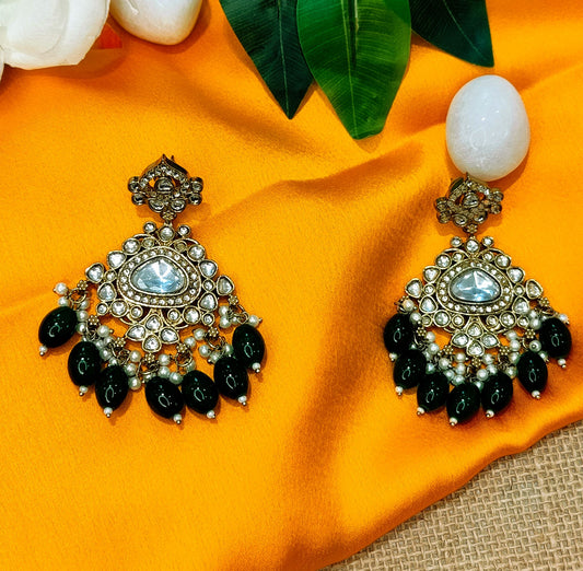 Navy Blue MEENAKSHI Jhumki