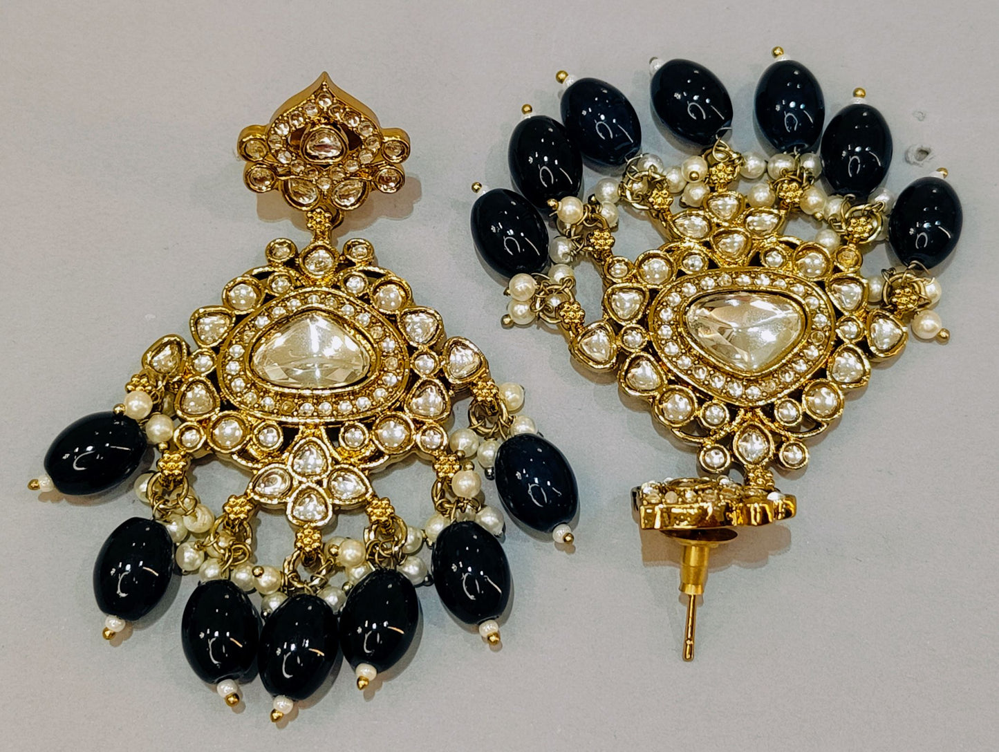 Navy Blue MEENAKSHI Jhumki