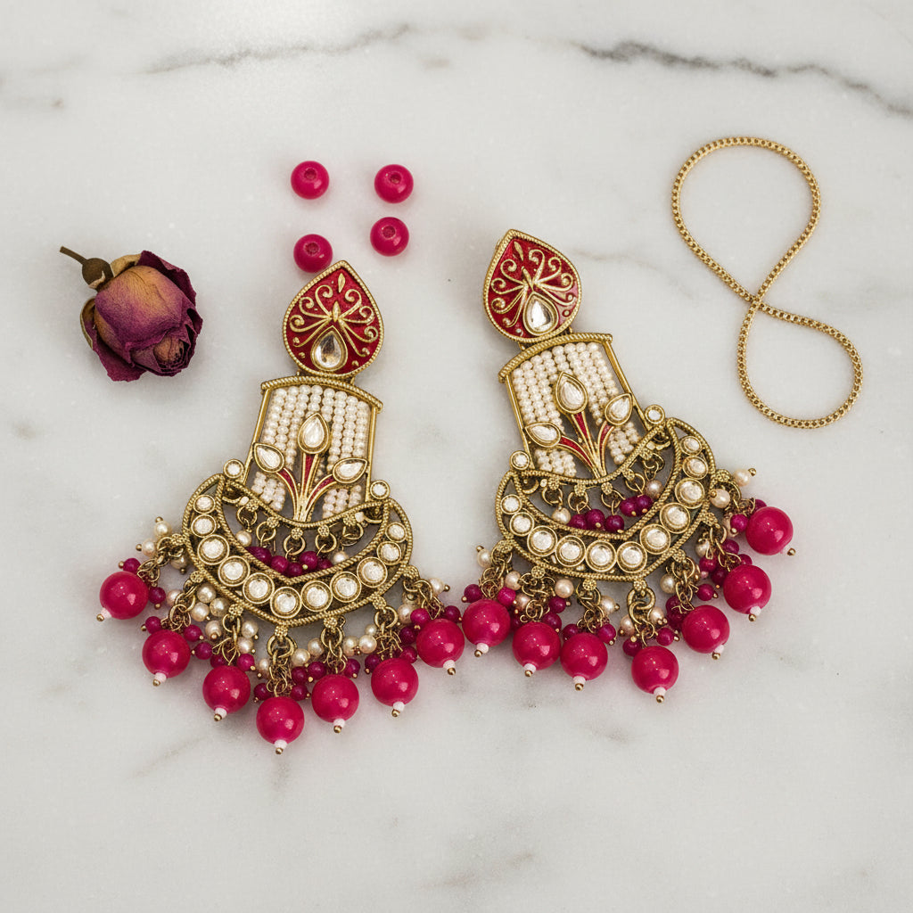 Pink ASMITA Earrings