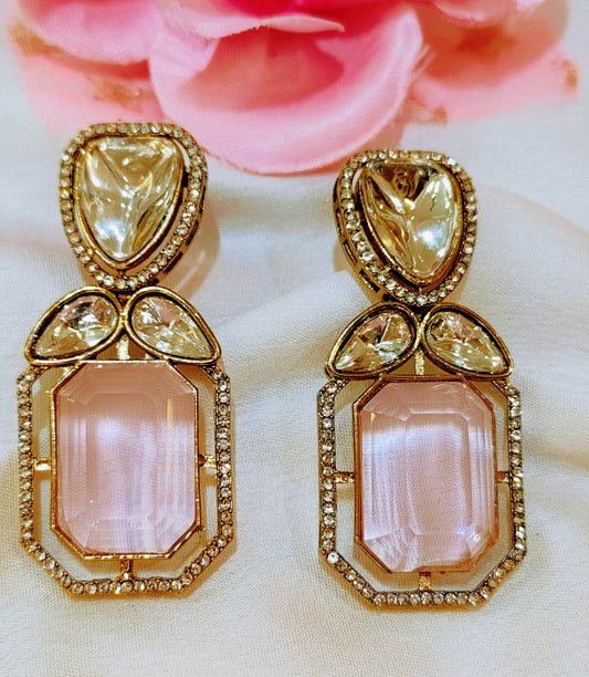 Pink SANA Jhumki