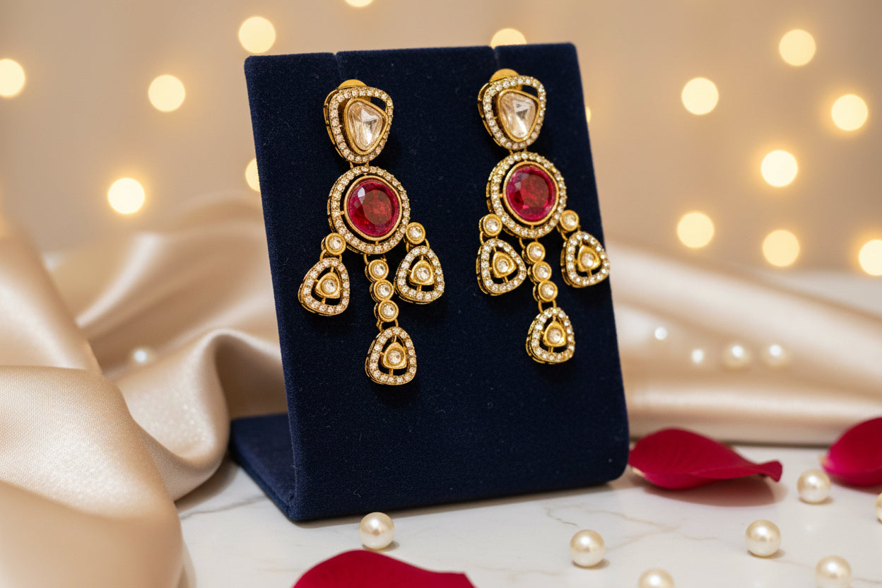 Purple Prisha Jhumki