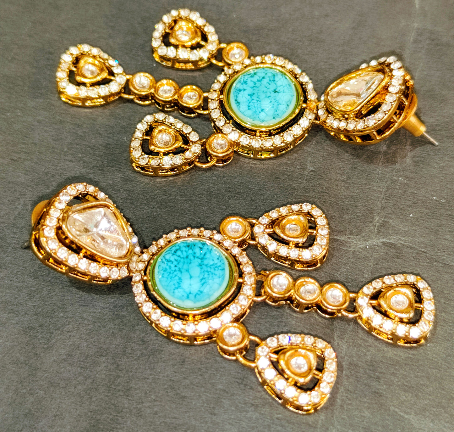 Blue Prisha Jhumki