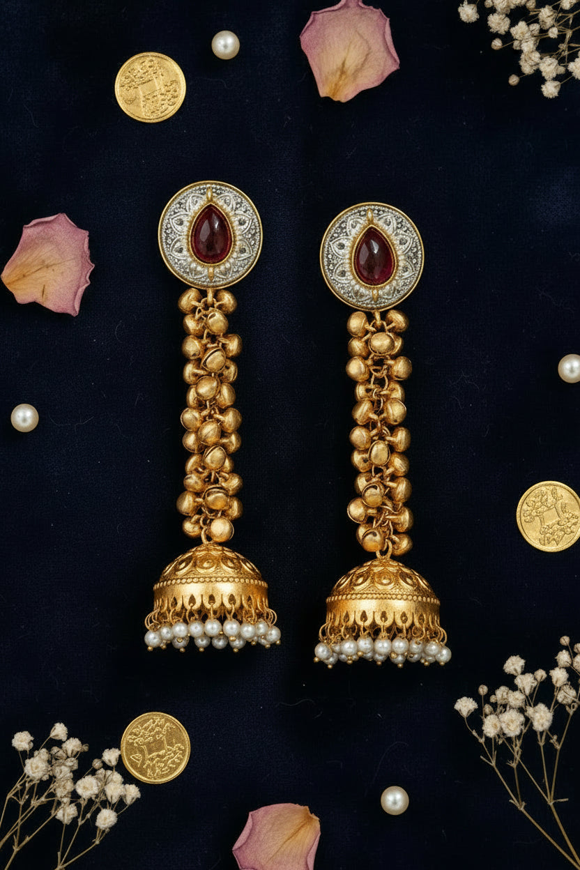Gold SHEEN Jhumki
