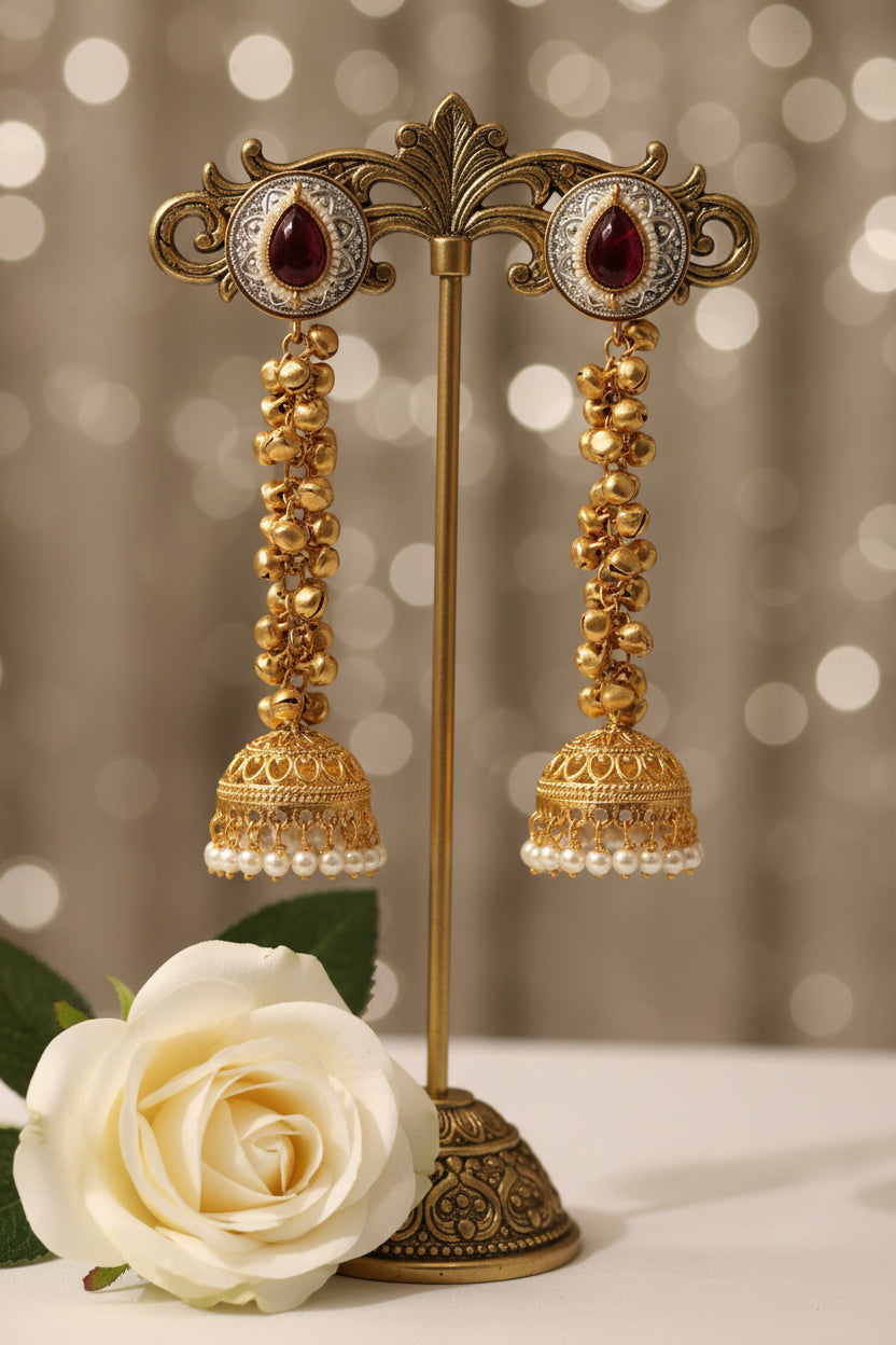 Gold SHEEN Jhumki