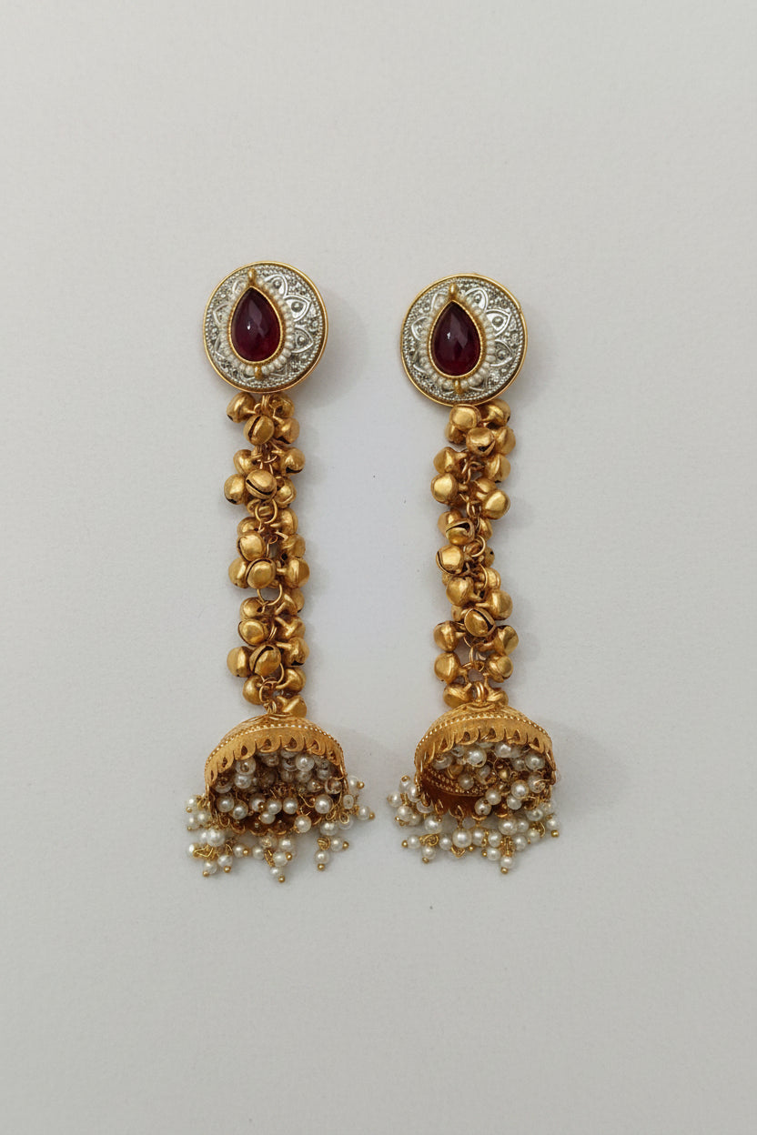 Gold SHEEN Jhumki