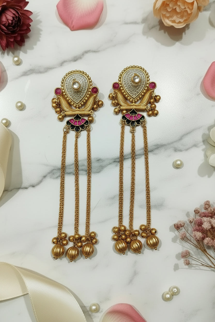 Gold GULNAAR Jhumki