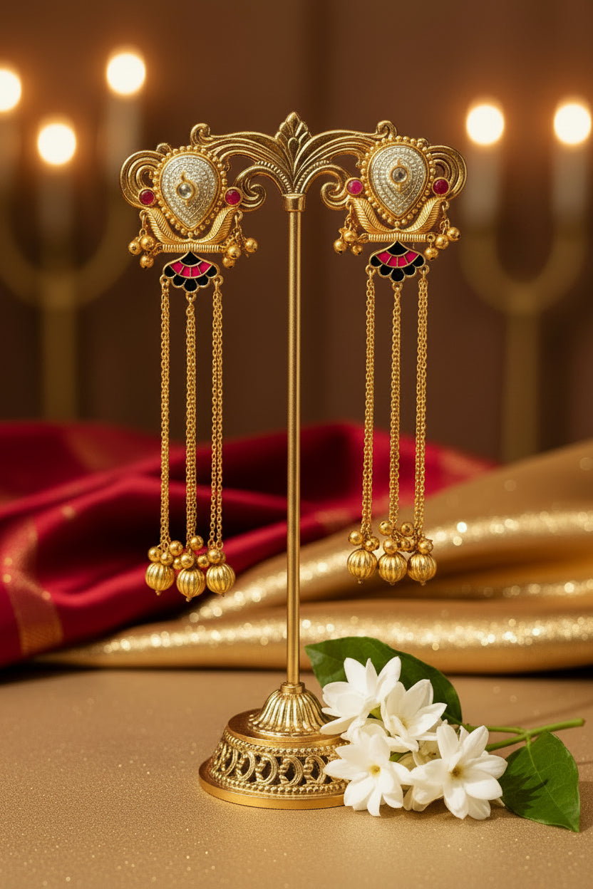Gold GULNAAR Jhumki