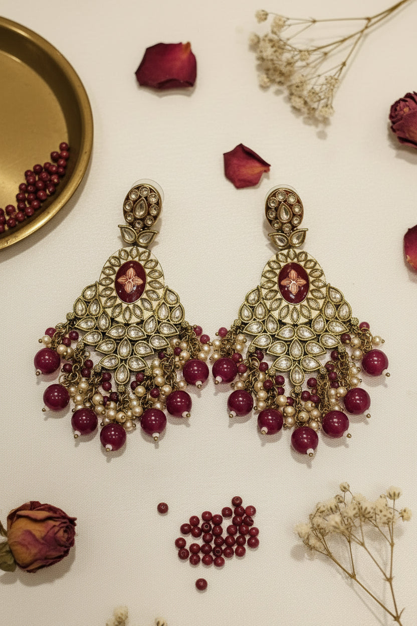 Purple ANSHIKA Jhumki