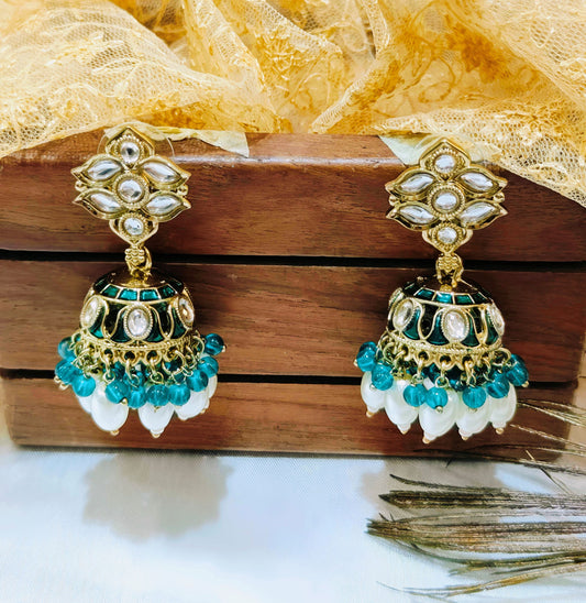 Rama green VEDIKA Jhumki