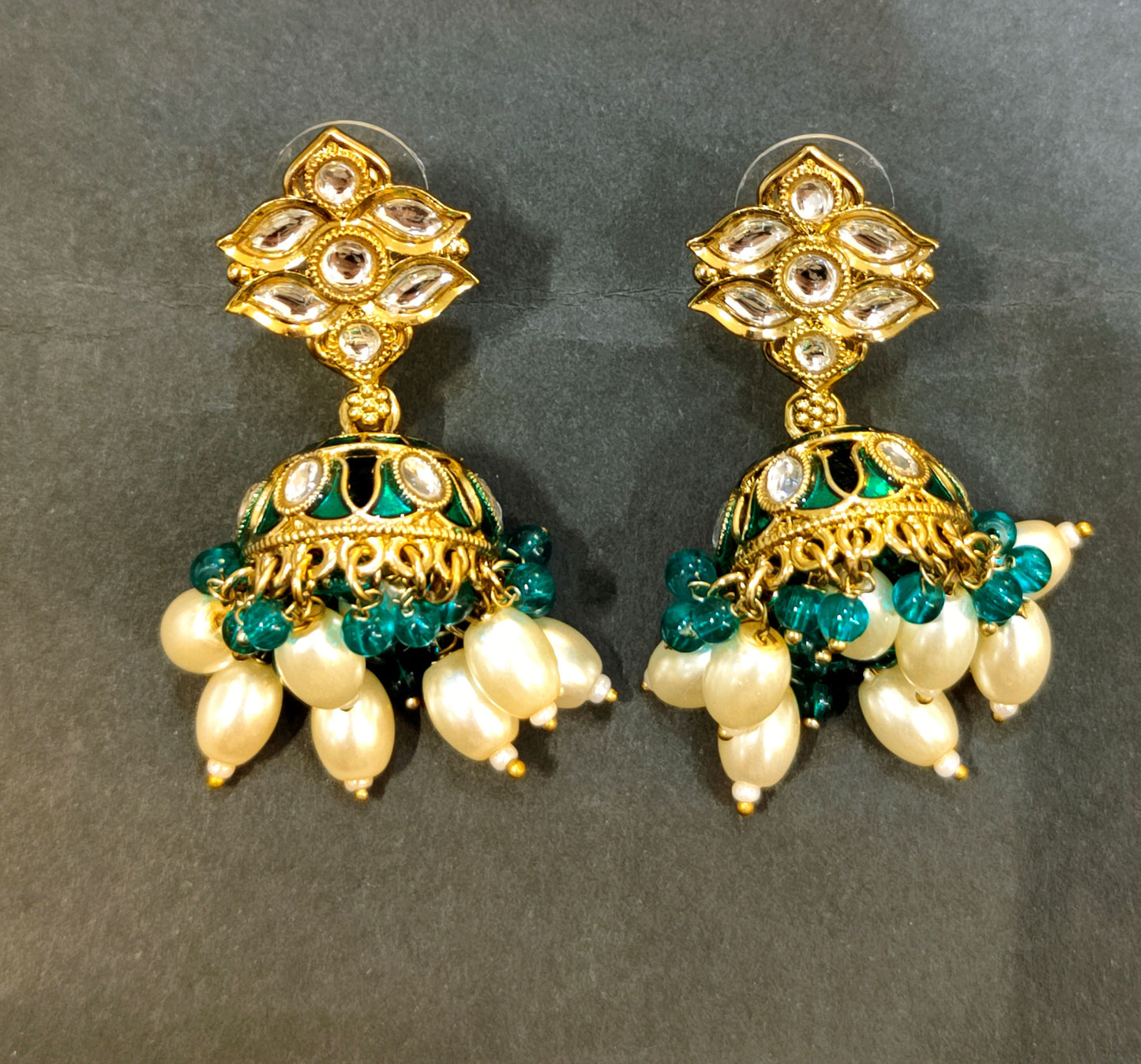 Rama green VEDIKA Jhumki